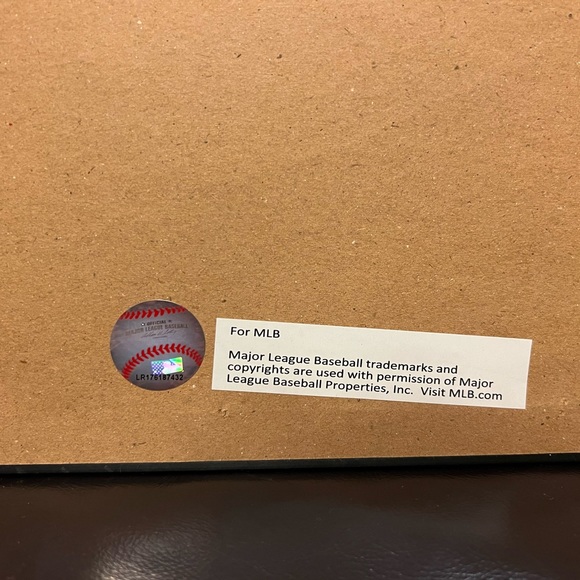 MLB American and national league framed - Picture 3 of 3